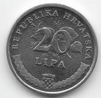 Kroatië 20 lipa 2007 KM# 7, Postzegels en Munten, Verzenden, Overige landen, Losse munt