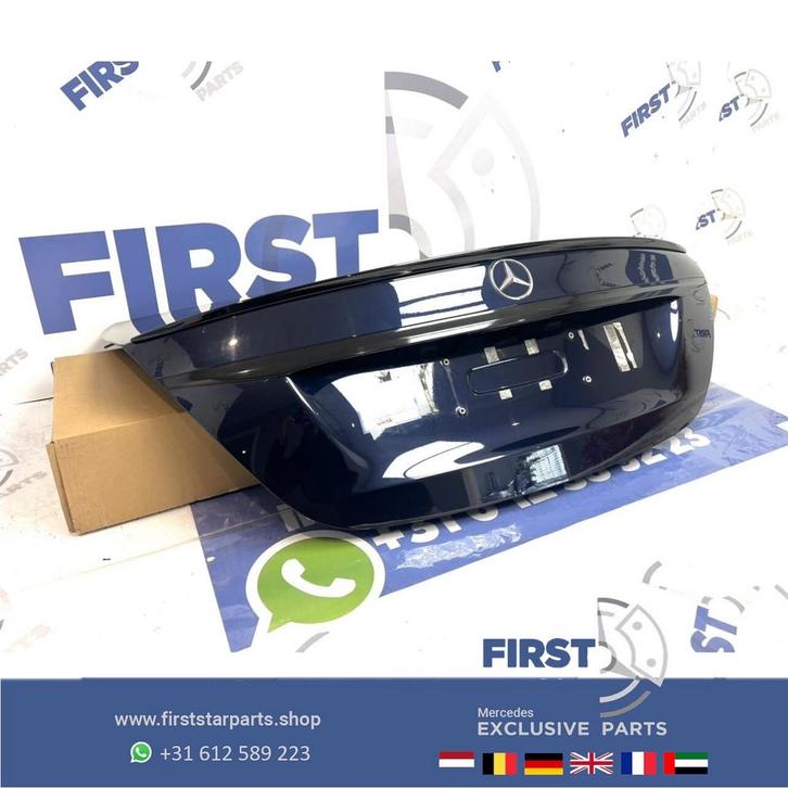 W205 C KLASSE ACHTERKLEP + AMG SPOILER COMPLEET origineel Me, Auto-onderdelen, Carrosserie en Plaatwerk, Achterklep, Mercedes-Benz