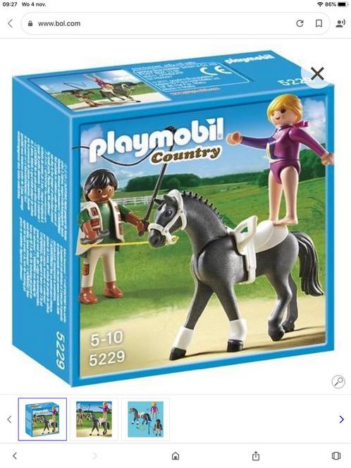 Playmobil Country 5229 acrobate met trainer, Kinderen en Baby's, Speelgoed | Playmobil, Zo goed als nieuw, Complete set, Ophalen of Verzenden