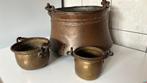 Koperen kannen, Antiek en Kunst, Antiek | Koper en Brons, Ophalen of Verzenden, Koper
