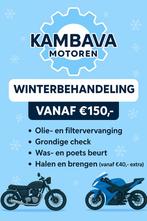 Winterbehandeling bij Kambava Motoren!, Ophalen