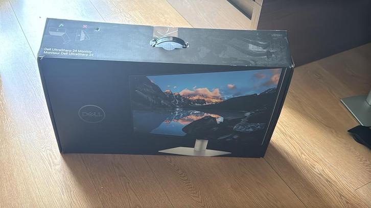 Dell Ultrasharp 24" (U2422H) Monitor, Computers en Software, Monitoren, Zo goed als nieuw, 60 Hz of minder, DisplayPort, In hoogte verstelbaar