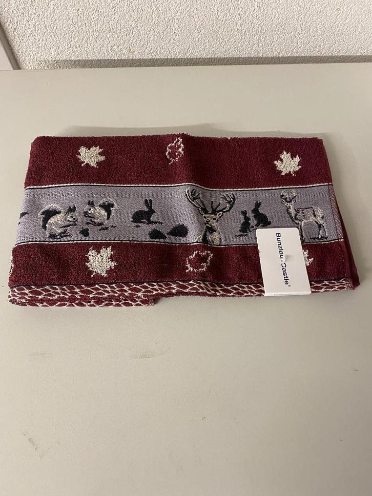 Keukendoeken Bosdieren Bunzlau Castle, Huis en Inrichting, Keuken | Textiel, Nieuw, Overige typen, Overige kleuren, Ophalen of Verzenden