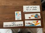 Stickers melk de witte moter, Ophalen of Verzenden, Zo goed als nieuw