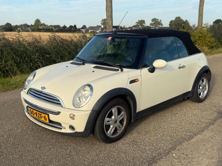 Mini Mini Cabrio 1.6 Cooper Airco APK 11-2026, Auto's, Mini, Bedrijf, Te koop, Cabrio, ABS, Airbags, Airconditioning, Alarm, Boordcomputer