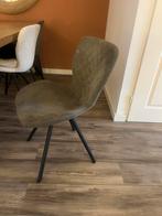 Stoel lucca grijs 4x, Huis en Inrichting, Stoelen, Ophalen, Zo goed als nieuw, Vier, Stof