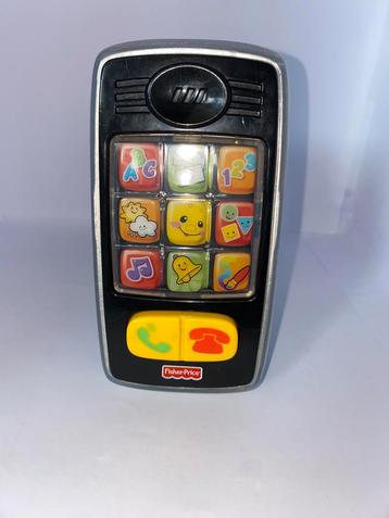 Super leuke Speelgoedtelefoon van Fisher Price in Engels beschikbaar voor biedingen