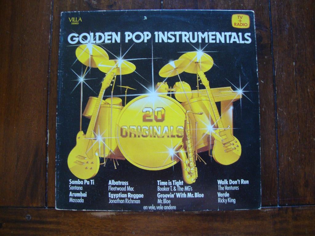 LP Golden pop instrumentals / Various artists (1980), Ophalen of Verzenden, Gebruikt, 12 inch, Pop