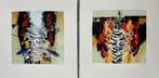 Twee zeefdrukken Hans Vanhorck, Antiek en Kunst, Kunst | Litho's en Zeefdrukken, Verzenden