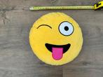 Nieuw zgan geel pluche emoji smiley kussen, Ophalen, Nieuw, Kleed of Kussen