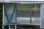 Hooiruif gegalvaniseerd op wielen | Geschikt voor parkdieren, Dieren en Toebehoren, Schapen, Geiten en Varkens, Meerdere dieren