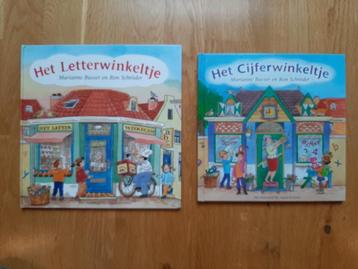 Het Letterwinkeltje & Het Cijferwinkeltje beschikbaar voor biedingen