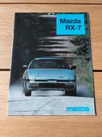 Brochure Mazda RX-7 1984, Ophalen of Verzenden, Zo goed als nieuw, Mazda