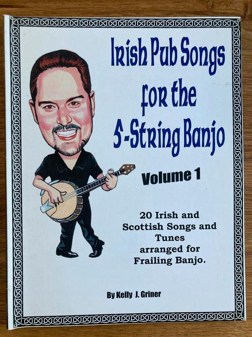 Irish Pub Songs for 5-string Banjo - Vol. 1, Boeken, Muziek, Gelezen, Instrument, Ophalen of Verzenden