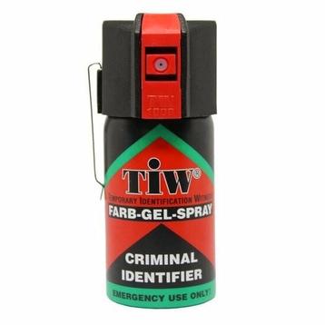 TIW Self-defence Spray | DNA Marker | zelfverdediging! beschikbaar voor biedingen