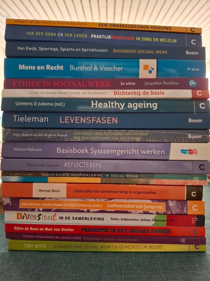 Boeken Sociaal Werk - HBO, Boeken, Studieboeken en Cursussen, Gelezen, HBO, Gamma, Ophalen of Verzenden