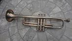 B&M Symphonic verzilverde trompet, Muziek en Instrumenten, Ophalen of Verzenden, Gebruikt, Overige typen