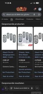 Eibach Pro-Kit Verlaging BMW 3 Serie (NIEUW), Ophalen, Nieuw, BMW
