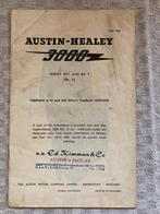 Austin Healey 3000 Supplement handboek, Auto diversen, Ophalen of Verzenden