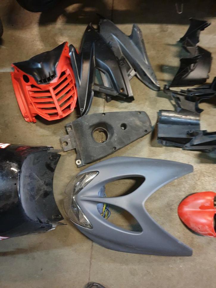 Yamaha aerox kappen/kappenset/plaatwerk., Fietsen en Brommers, Brommeronderdelen | Scooters, Gebruikt, Yamaha, Kap, Ophalen of Verzenden