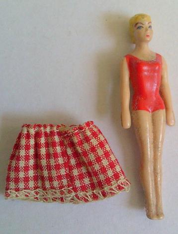 Miniatuurversie van de originele Barbiepop 1965 beschikbaar voor biedingen