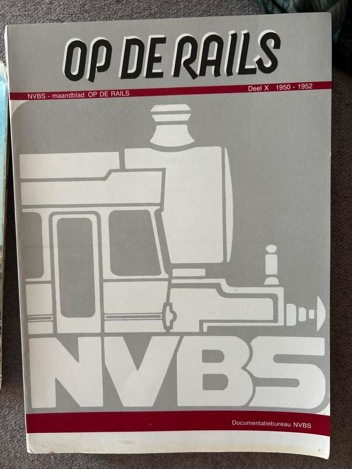 Op de Rails - NVBS Maandblad 1950-1952, Boeken, Techniek, Gelezen, Overige onderwerpen, Ophalen of Verzenden