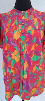 Fabienne Chapot blouse maat 36 / S vrolijke kleuren Viscose, Kleding | Dames, Ophalen of Verzenden, Zo goed als nieuw, Fabienne Chapot