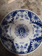 Delfts blauw bord (gouda) met haakje om op te hangen, Antiek en Kunst, Ophalen of Verzenden
