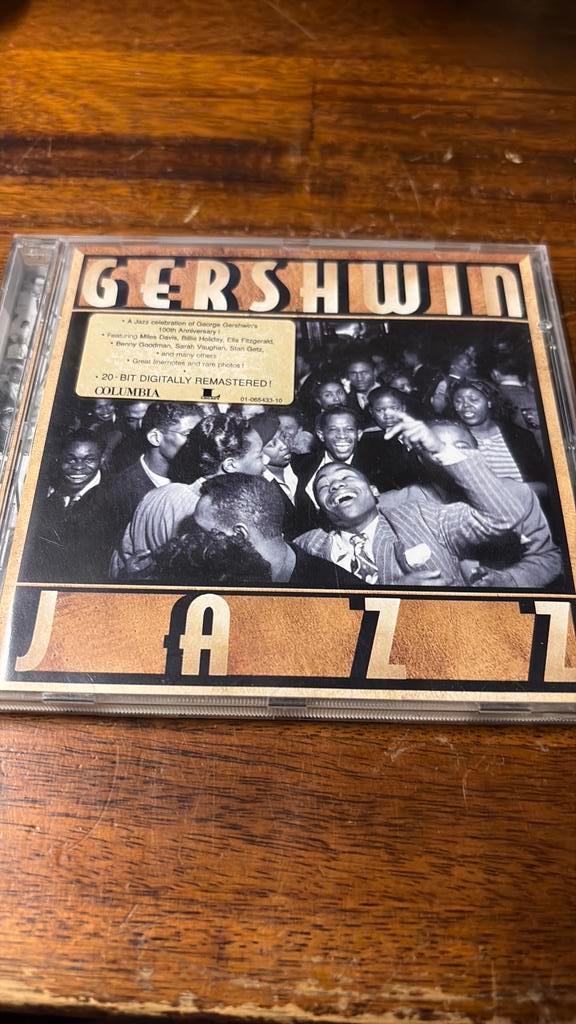 Gershwin cd Jazz columia SBM 16 tracks release, Cd's en Dvd's, Cd's | Jazz en Blues, Zo goed als nieuw, Jazz, 1980 tot heden, Ophalen of Verzenden