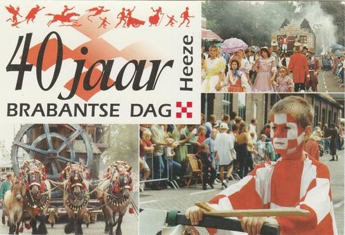 HEEZE Brabantse Dag 1997, Verzamelen, Ansichtkaarten | Nederland, Ongelopen, Noord-Brabant, 1980 tot heden, Verzenden