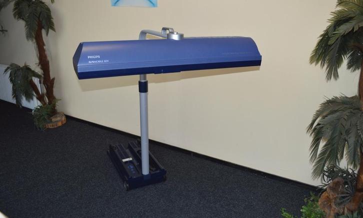 Philips sunmobile, Witgoed en Apparatuur, Zonnebanken en Gezichtsbruiners, Zo goed als nieuw, Zonnebank enkelzijdig, Minder dan 10 lampen