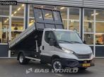 Iveco Daily 35C21 3.0L Automaat 210PK Open Laadbak Dubbelluc, Auto's, Automaat, Stof, Parkeersensor, Euro 6