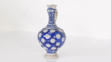 Westerwald Zoutglazuur Steengoed Kruikje Blauw-Grijs beschikbaar voor biedingen