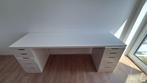Ikea bureau 3 delig wit, Ophalen, Zo goed als nieuw