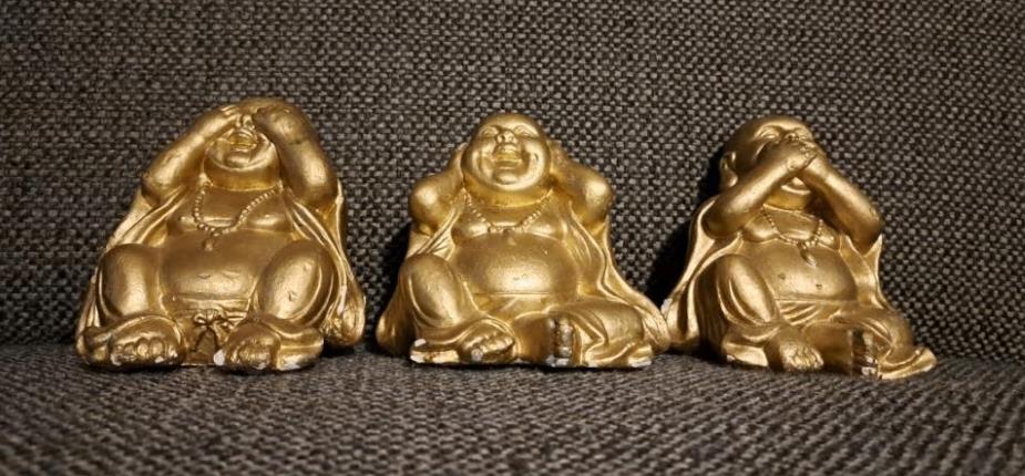 Goude Boeddha zien horen zwijgen, Verzenden