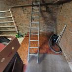 2 delige aluminium ladder., Ophalen, Gebruikt, 4 meter of meer