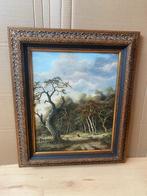 Oud landschap schilderij Teunis Ooms, Antiek en Kunst, Ophalen of Verzenden