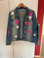 Spijkerjasje maat 44, Kleding | Dames, Grote Maten, Ophalen of Verzenden, Zo goed als nieuw, Blauw, Jasje of Colbert