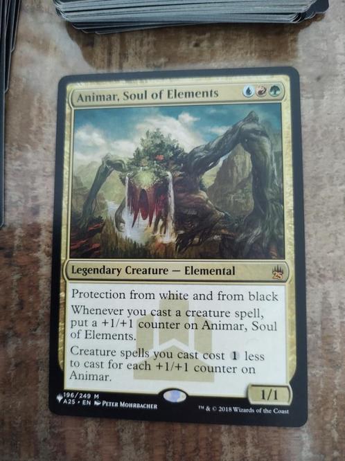 Animar, Soul of Elements Commander deck, Hobby en Vrije tijd, Verzamelkaartspellen | Magic the Gathering, Zo goed als nieuw, Speeldeck