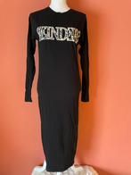 Reinders zwarte maxi jurk met lange mouwen maat 36, Reinders, Verzenden, Zwart, Zo goed als nieuw