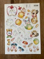 Knipvel Marij Rahder - baby dieren, Ophalen of Verzenden, Nieuw, Dieren, Knipvel