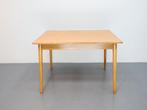 SALE | Vintage eettafel | Blond eiken, Huis en Inrichting, Ophalen, Gebruikt, 100 tot 150 cm, .