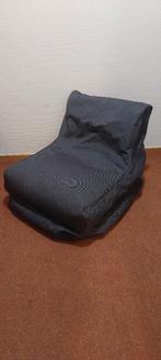 grijze zitzak (uitvouwbaar tot ligbedje), Huis en Inrichting, Ophalen, Gebruikt, Grijs, Zitzak