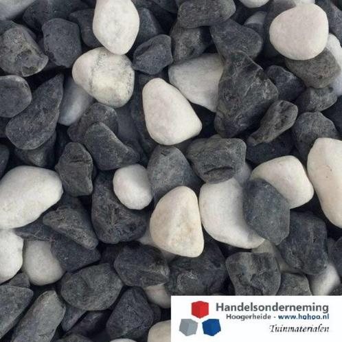 Panda grind wit donkergrijs antraciet siergrind contrast pad, Tuin en Terras, Grind, Keien en Split, Nieuw, Grind, Multi, Overige materialen