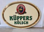 Reclamebord bier: Küppers Kölsch, Verzamelen, Biermerken, Overige merken, Reclamebord, Plaat of Schild, Gebruikt, Ophalen