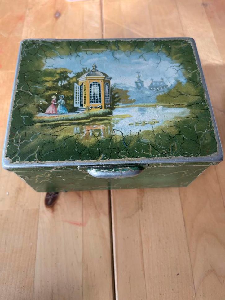 Vintage Douwe Egberts Blik, Antiek en Kunst, Curiosa en Brocante, Ophalen of Verzenden