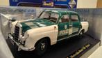 Mercedes Benz Ponton 180 Polizei groen Revell metal 1:18 KRD, Ophalen of Verzenden, Zo goed als nieuw, Auto, Revell