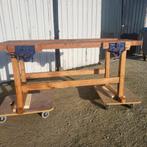 Stoere grote schrijnwerkers werkbank, Ophalen, 170 cm of meer