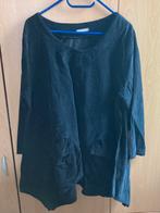 Ribfluwelen tuniek, A-lijn, LaBass, maat XL, Ophalen of Verzenden, Zo goed als nieuw, Zwart, Blouse of Tuniek