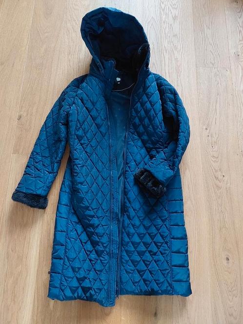 Gewatteerde jas Promiss, Kleding | Dames, Jassen | Winter, Zo goed als nieuw, Maat 42/44 (L), Blauw, Ophalen of Verzenden